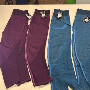 Women’s Bottoms in Purple and Blue These are NWT
